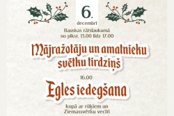 Christmas Market in Bauska Town Hall Squar Bauskas TIC